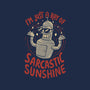 Ray Of Sarcastic Sunshine-None-Adjustable Tote-Bag-Arigatees