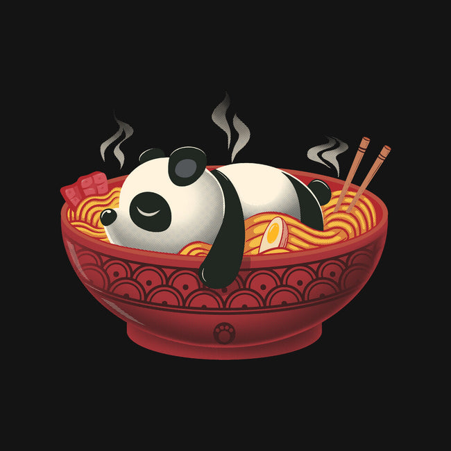 Sleepy Ramen Panda-None-Glossy-Sticker-erion_designs