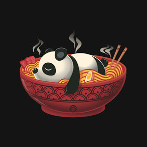 Sleepy Ramen Panda