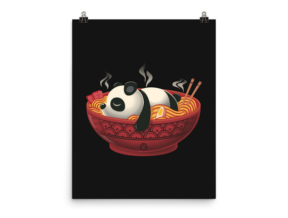 Sleepy Ramen Panda