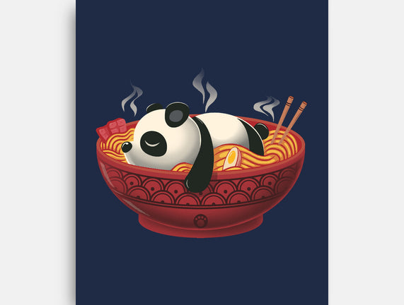 Sleepy Ramen Panda