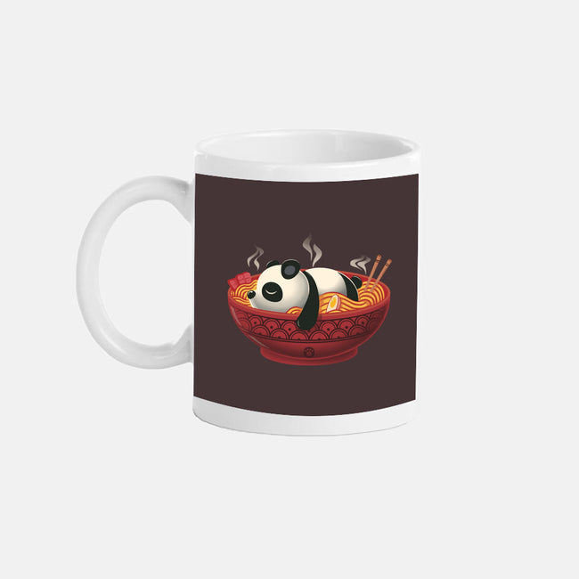 Sleepy Ramen Panda-None-Mug-Drinkware-erion_designs