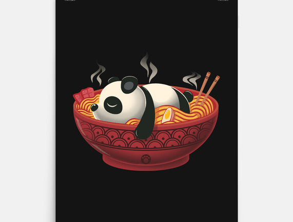 Sleepy Ramen Panda