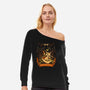 The Secret Garden-Womens-Off Shoulder-Sweatshirt-yumie