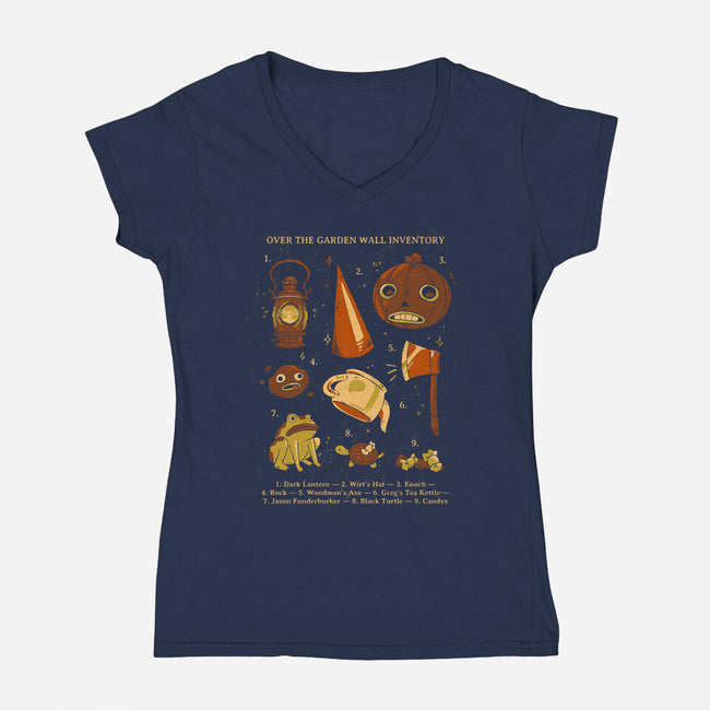 Garden Inventory-Womens-V-Neck-Tee-yumie