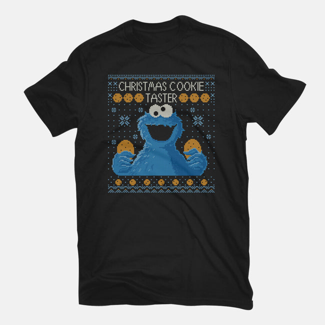 Christmas Cookie Taster-Unisex-Basic-Tee-erion_designs