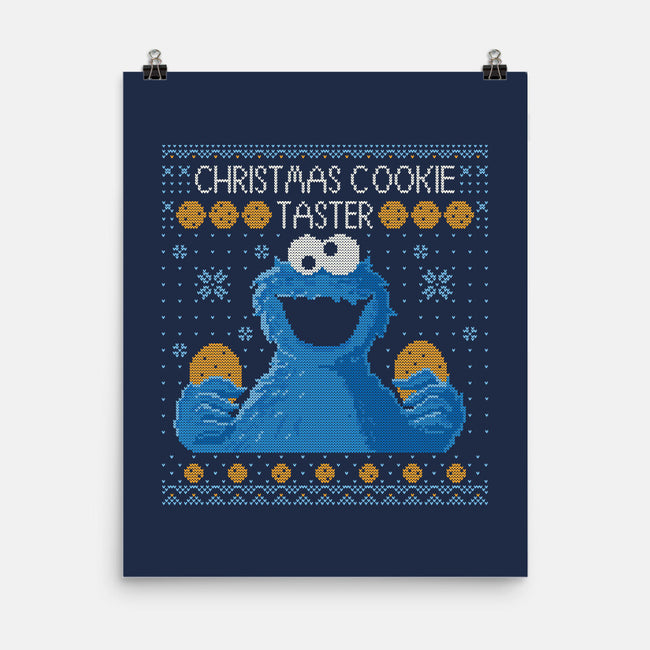 Christmas Cookie Taster-None-Matte-Poster-erion_designs