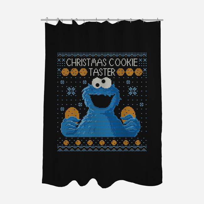 Christmas Cookie Taster-None-Polyester-Shower Curtain-erion_designs