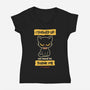 Thank Me-Womens-V-Neck-Tee-retrodivision