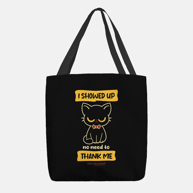 Thank Me-None-Basic Tote-Bag-retrodivision