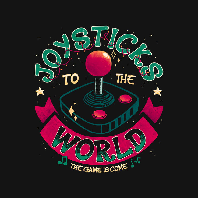 Joysticks To The World-None-Glossy-Sticker-teesgeex