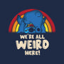 We're All Weird Here-Mens-Premium-Tee-turborat14