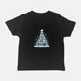 Penguin Christmas Tree-Baby-Basic-Tee-Vallina84