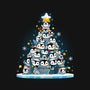 Penguin Christmas Tree-Unisex-Baseball-Tee-Vallina84