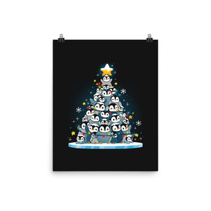 Penguin Christmas Tree