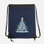 Penguin Christmas Tree-None-Drawstring-Bag-Vallina84