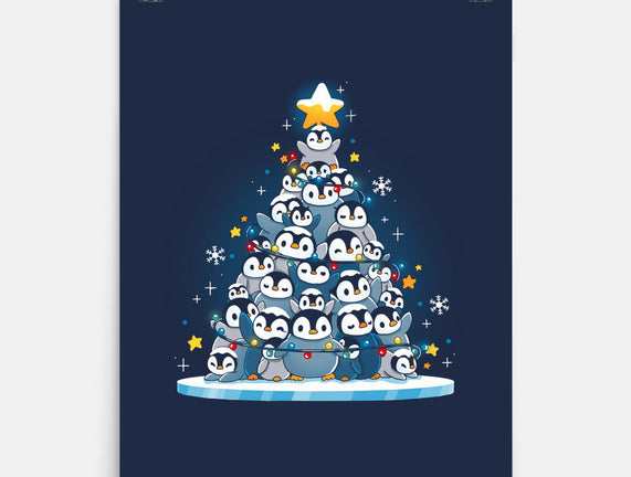 Penguin Christmas Tree