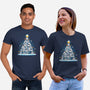 Penguin Christmas Tree-Unisex-Basic-Tee-Vallina84