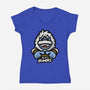 My Pet Bumble-Womens-V-Neck-Tee-jrberger