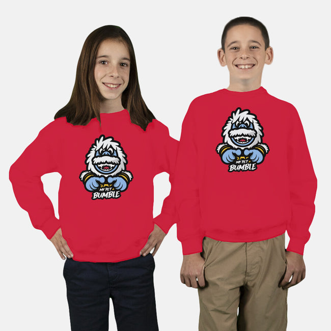 My Pet Bumble-Youth-Crew Neck-Sweatshirt-jrberger
