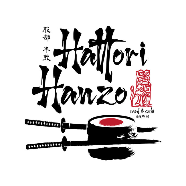 Hattori Hanzo Sword And Sushi-None-Adjustable Tote-Bag-DrMonekers