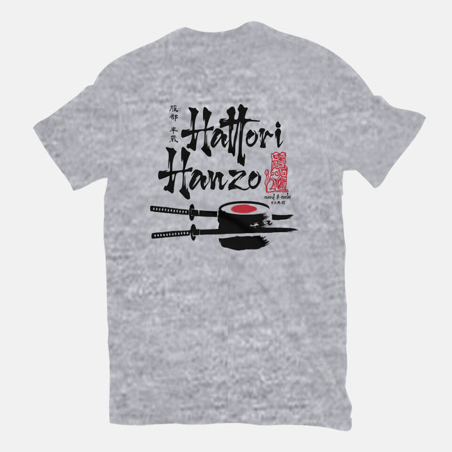 Hattori Hanzo Sword And Sushi-Mens-Premium-Tee-DrMonekers