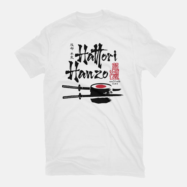 Hattori Hanzo Sword And Sushi-Mens-Premium-Tee-DrMonekers