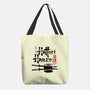 Hattori Hanzo Sword And Sushi-None-Basic Tote-Bag-DrMonekers