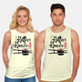 Hattori Hanzo Sword And Sushi-Unisex-Basic-Tank-DrMonekers