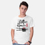 Hattori Hanzo Sword And Sushi-Mens-Basic-Tee-DrMonekers