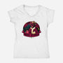 Merry Sithmas To All-Womens-V-Neck-Tee-teesgeex