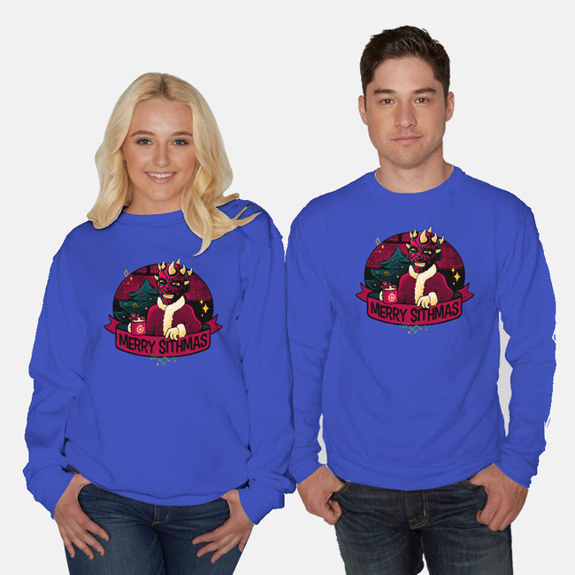 Merry Sithmas To All-Unisex-Crew Neck-Sweatshirt-teesgeex