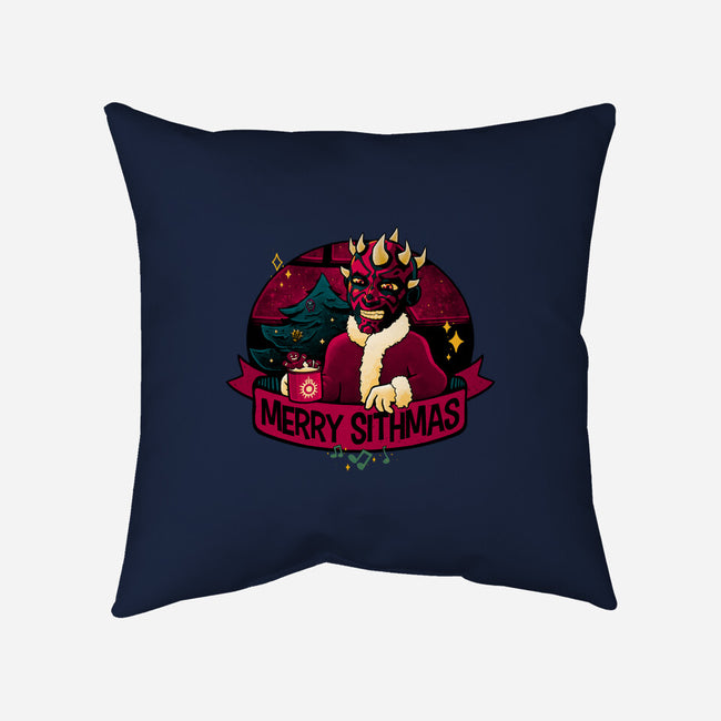 Merry Sithmas To All-None-Removable Cover w Insert-Throw Pillow-teesgeex