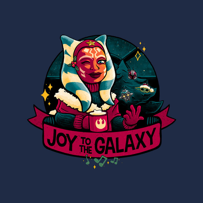 Joy To The Galaxy-Womens-V-Neck-Tee-teesgeex