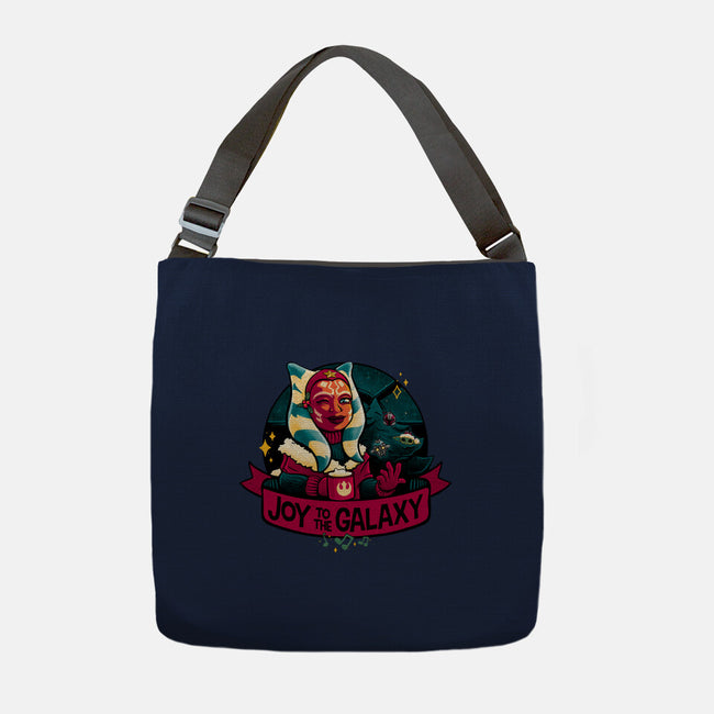 Joy To The Galaxy-None-Adjustable Tote-Bag-teesgeex