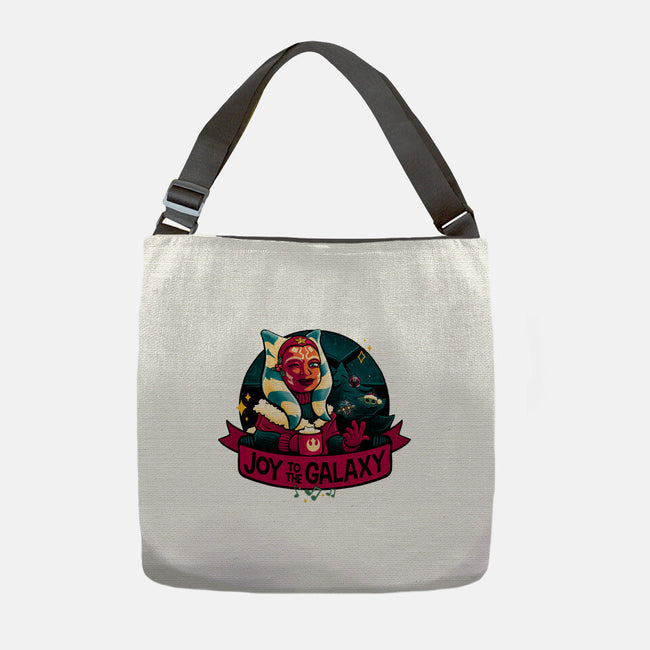 Joy To The Galaxy-None-Adjustable Tote-Bag-teesgeex