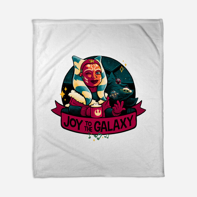 Joy To The Galaxy-None-Fleece-Blanket-teesgeex