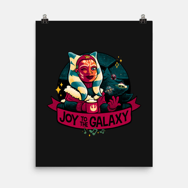 Joy To The Galaxy-None-Matte-Poster-teesgeex