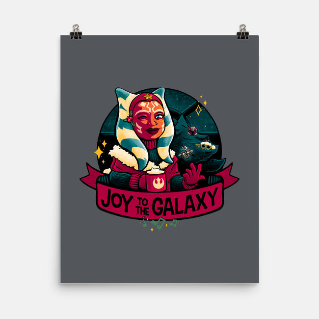 Joy To The Galaxy-None-Matte-Poster-teesgeex