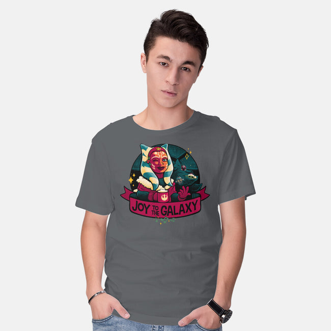 Joy To The Galaxy-Mens-Basic-Tee-teesgeex