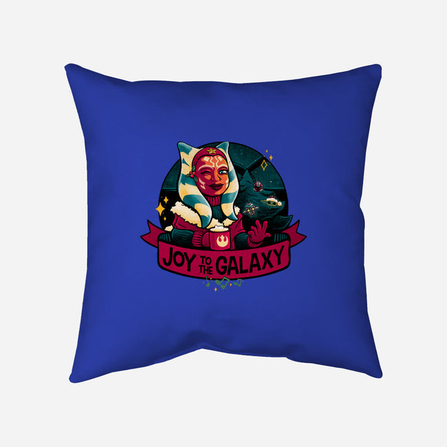 Joy To The Galaxy-None-Removable Cover w Insert-Throw Pillow-teesgeex