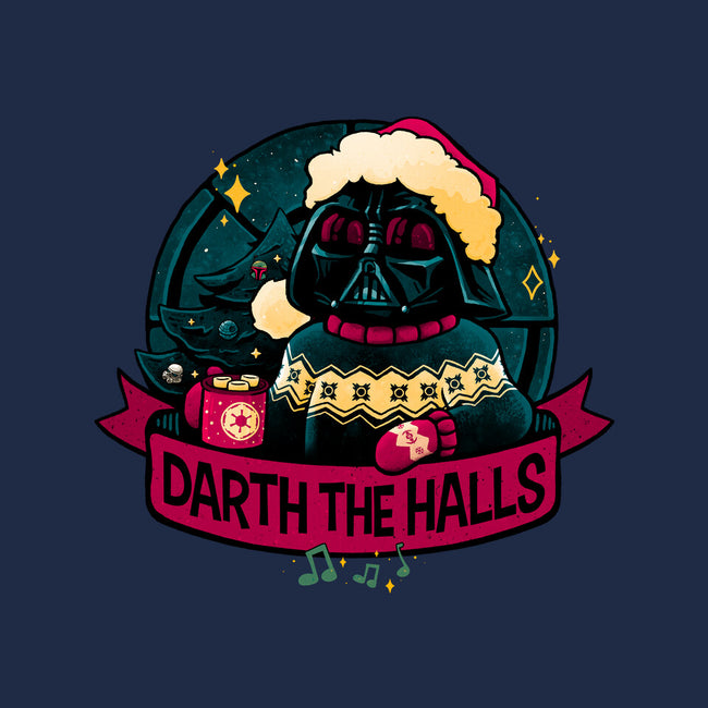 Darth The Halls-Womens-Fitted-Tee-teesgeex