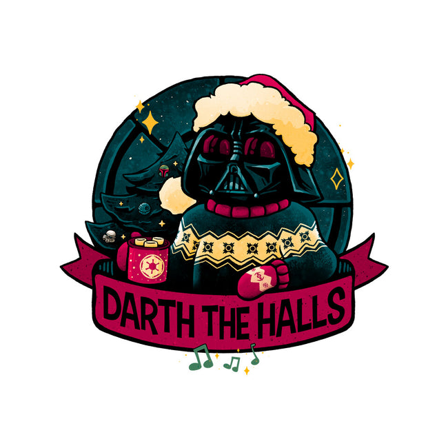 Darth The Halls-None-Stretched-Canvas-teesgeex