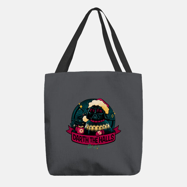 Darth The Halls-None-Basic Tote-Bag-teesgeex