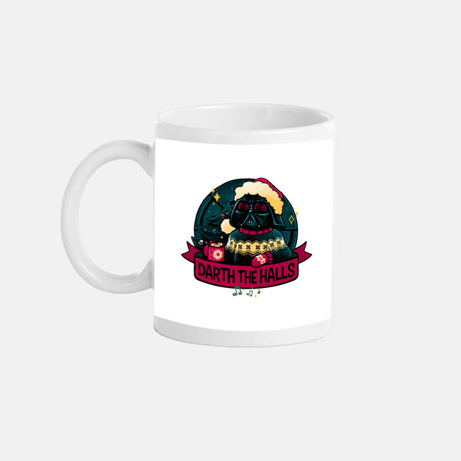 Darth The Halls-None-Mug-Drinkware-teesgeex