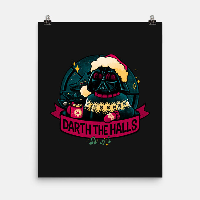 Darth The Halls-None-Matte-Poster-teesgeex