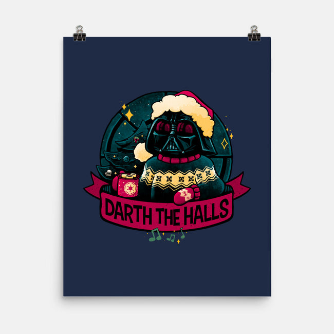 Darth The Halls-None-Matte-Poster-teesgeex