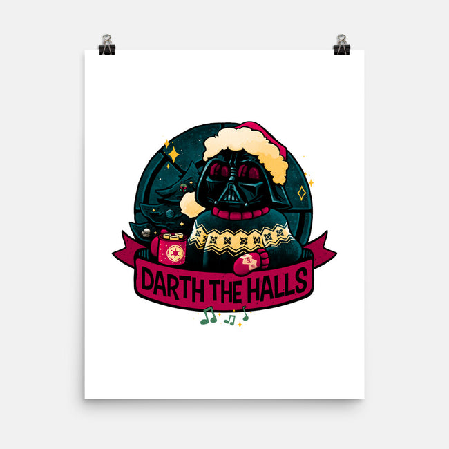 Darth The Halls-None-Matte-Poster-teesgeex