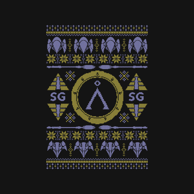 A Gate To Christmas-Unisex-Crew Neck-Sweatshirt-Arinesart