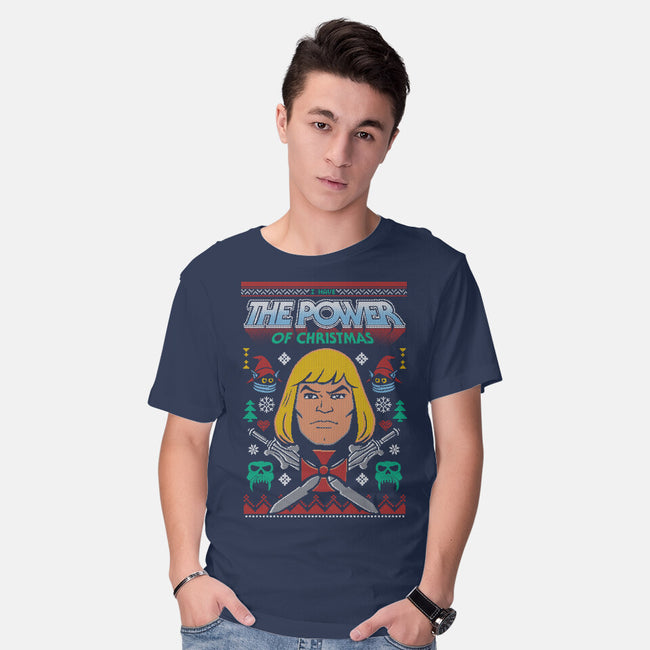 The Power Of Christmas-Mens-Basic-Tee-Arinesart